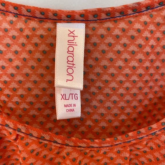 Sheer Boho Xhilaration top - Picture 2 of 2